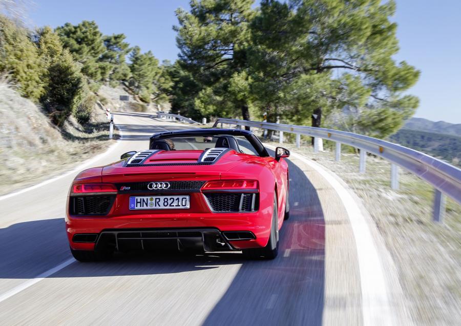  Audi R8 V10 Spyder RWS 2018 года  (WW) (фото 24 из 29)